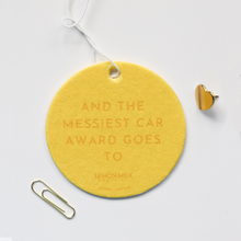 Load image into Gallery viewer, And the messiest car award goes to car air freshener

