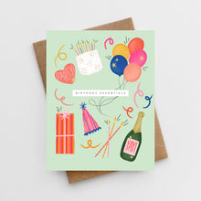 Load image into Gallery viewer, Birthday essentials card
