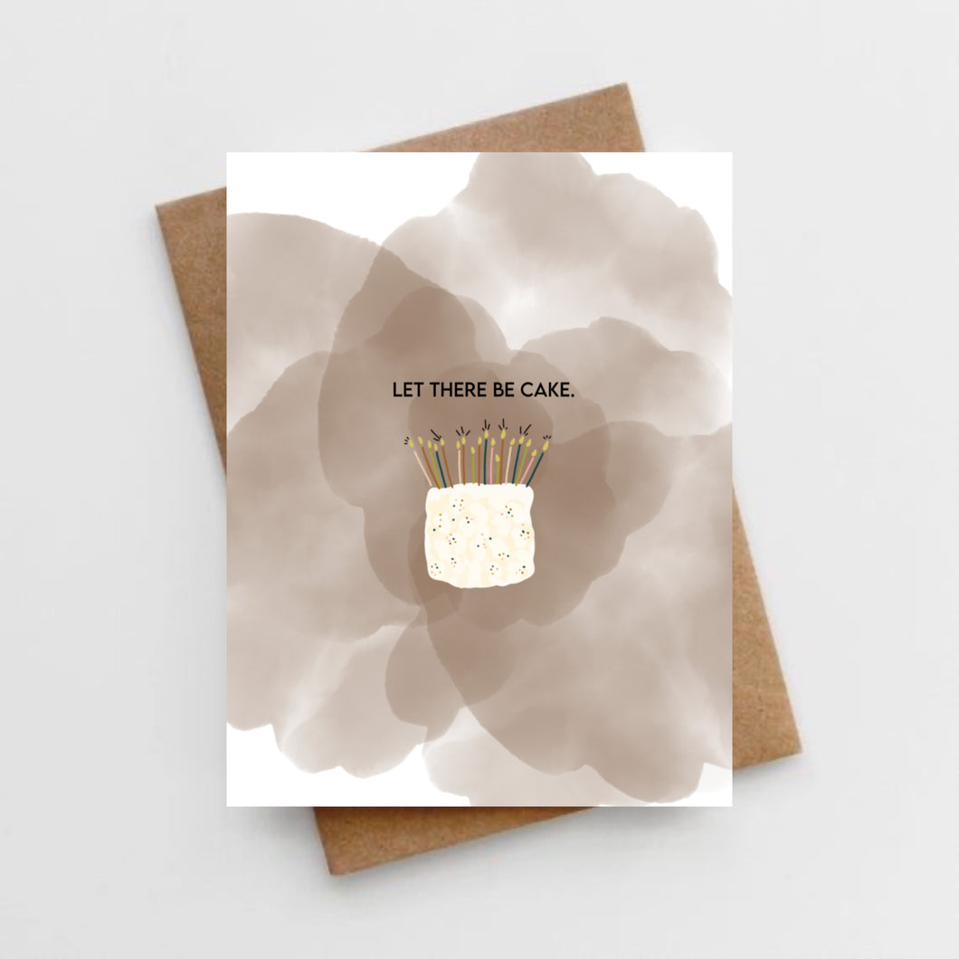 Let there be cake card