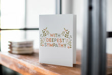 Load image into Gallery viewer, With Deepest Sympathy card

