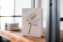 Load image into Gallery viewer, Thanks a bunch card
