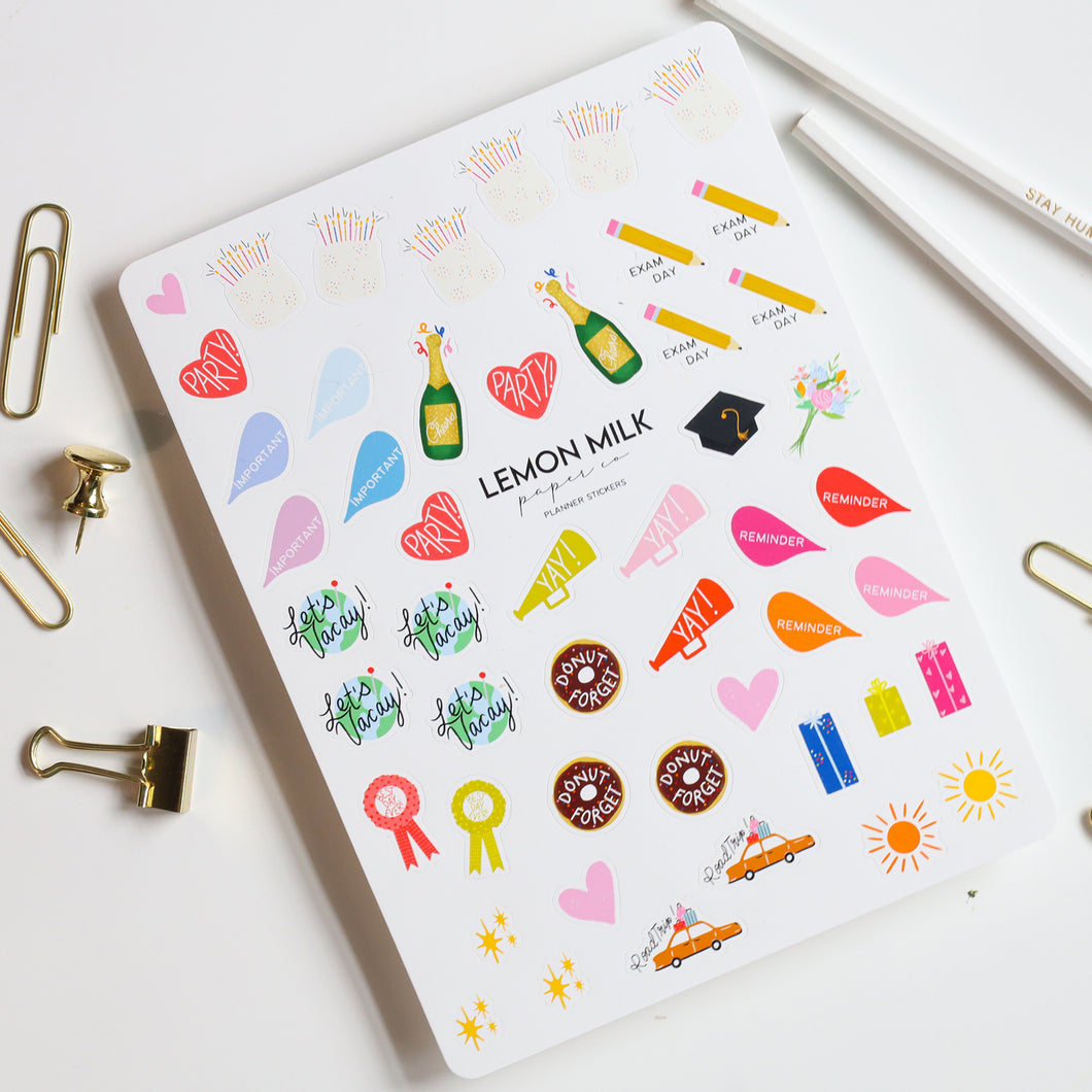 Planner stickers